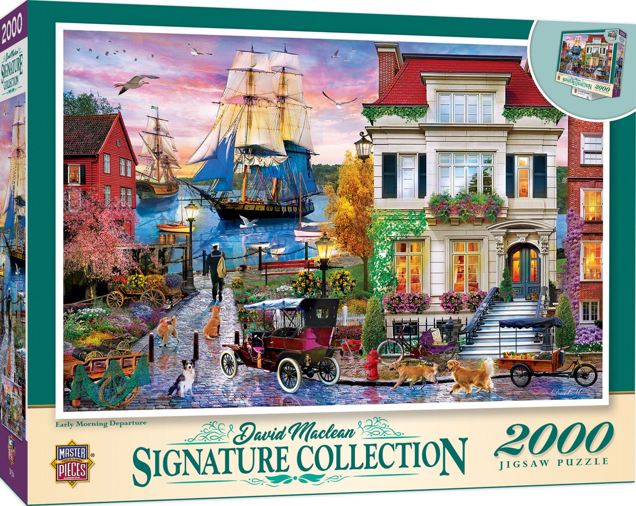 MasterPieces 2000 Piece Jigsaw Puzzle For Adults, Family, Or Kids - Early Morning Departure - 39"x27"